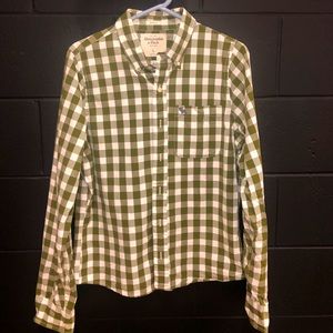 💙 Abercrombie & Fitch Long Sleeve Button Down
